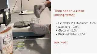 Hand Sanitizer Gel - Making Cosmetics DIY Tutorial
