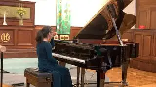 Solo Recital in Wesley Church Chester, 2nd November 2021, Rebekah Yinuo Tan
