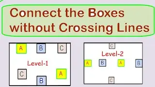 Connect the Boxes Without Crossing line Puzzle