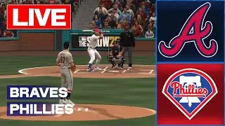 🔴LIVE 🔴Philadelphia Phillies vs Atlanta Braves/ August 30/ Mlb Envivo/MLB THE SHOW 25