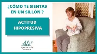 Como sentarse en un sill&oacute;n