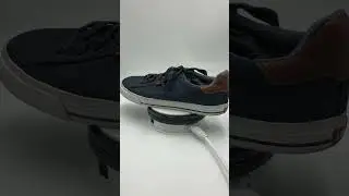 Levi's Men's Blue Denim Sneakers - Lace-Up Casual Coolness #levis #denim #sneakers