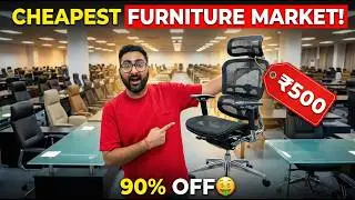 Inside China&rsquo;s Biggest Office Furniture Market 🇨🇳 | Foshan Dongheng Furniture City Full Tour