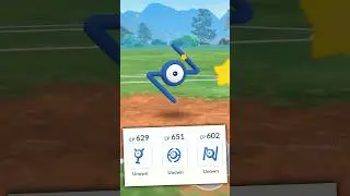 Pokemon GO, But I Only use Shiny Unown!