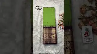 Semi Gadwal sarees at wholesale price #weddingsarees  #shreedesigners #shorts