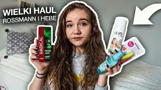 LUŹNY VLOG/CO KUPIŁAM NA PROMOCJACH W ROSSMANIE?/Wielki haul Hebe i Rossman
