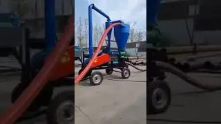 Grain Handling Pneumatic Conveyor For Corn,Soybean Meal #grainhandling #grainprocessing