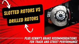 Slotted Rotors vs. Drilled Rotors—What's the Difference?