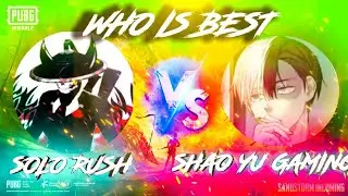 SOLO RUSH VS WAN QIU CHINESE 🇨🇳 VS INDIAN🇮🇳 PLAYER FASTEST REFLEX // #Manishxop