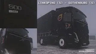 Volvo FH500 | Linkoping to Gothenburg | Euro Truck Simulator 2