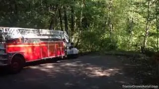 Tractor Drawn Aerial straight frame vs TDA corner