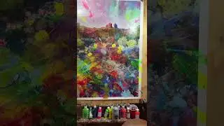Sedona Arizona Abstract Cactus Flowers #sedonaarizona #cactus us