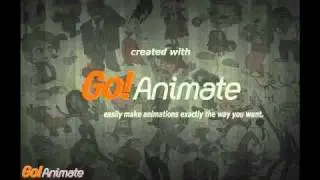 sitting on the toilet goanimate style.