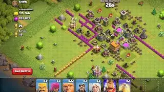 Clash Of Clan Multiplayer Attack 🤯#coc #berserker  #clashofclans #cocgoldpass #clashroyale #1m #100