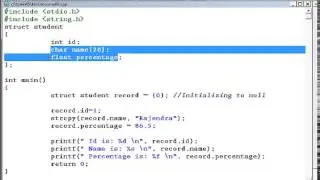 C Tutorial 29: Structure in C Programming(Hindi)