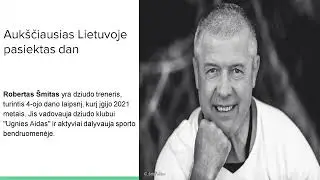 Genevičius Aringas. Dziudo