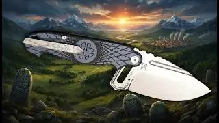 Самый НЕОБЫЧНЫЙ складной нож - Midgards Sliding Knife