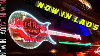 Hard Rock Cafe Opening Night in Vientiane Laos