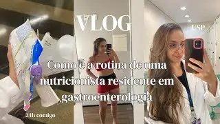 24 horas na minha rotina como residente de Nutrição na USP