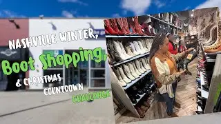 Back Home to the Cold, Boot Shopping Chaos in Nashville