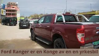 Ford Ranger er en konge av en yrkesbil