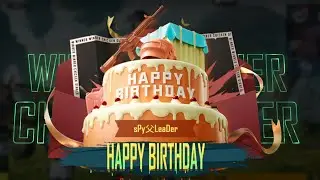 BGMi birthday wishes /Happy Birthday BGMi/ Pubg Lover's shorts/ Happy Birthday Video/ Happy Birthday