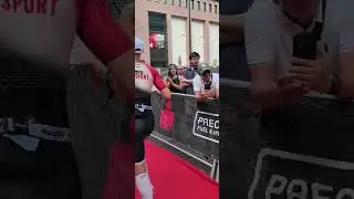 Proud to See Mcycle made Ironman suit during 2025 UROBIKE In Germany#mcycle  #cyclingwear