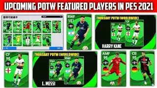 Upcoming Thursday Potw Worldwide Feb 10 '22 Featured Players In Pes 2021 Mobile | Players & Ratings