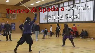 Torneo di Spada a Colonia 2023 some Pool Rounds
