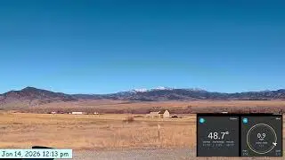 Weathercam timelapse January 14, 2025