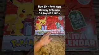 Day 20 - Pok&eacute;mon Holiday Calendar 24 Days/24 Gifts #christmas #pokemon