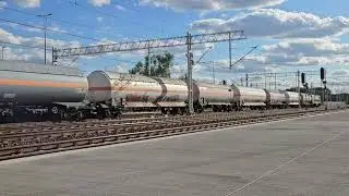 ET22-1072 Byk PKP Cargo z cysternami | Rail Baltica 12.08.2024