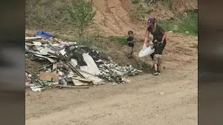 'Trashtag challenge' inspires Las Vegas mom to cleanup her community
