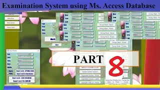 PART 8 | Examination Management System using Microsoft Access | Marks entry Validation (0-100 marks)