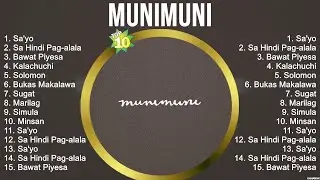 Munimuni The Best Of OPM Acoustic Love Songs 2023 Playlist ❤️ Top Tagalog Acoustic Songs Cover O