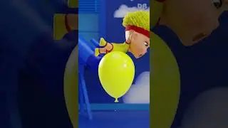 Pop the Balloons with Baby DB | D Billions Shorts
