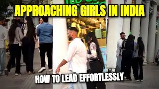 Approaching girls in India | PICKUP INFIELD | Cold approach | cute girl