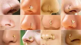 Gold Nose Ring with Price 2025 / Gold Nose Ring New Design /Gold Nose Pin Designs |