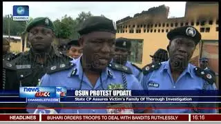 Osun Protest Update: Osun Sate CP Assures Victim's Family Of Thorough Investigation