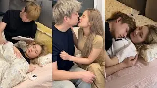 Kawaii Couple Sleeping At Night Activities 🔥