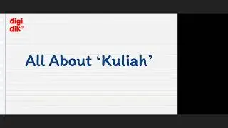 Mengenal Dunia Perkuliahan - Digidik Bimbel Online Gratis