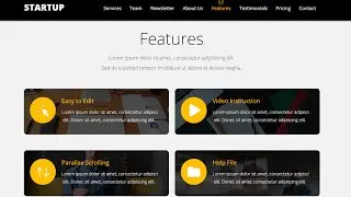 Adobe Muse Template 