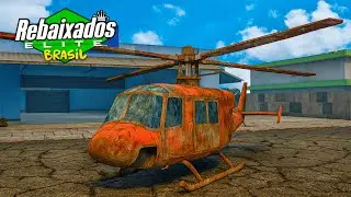 RESGATEI ESSE HELICÓPTERO ABANDONADO HÁ ANOS no REBAIXADOS ELITE BRASIL