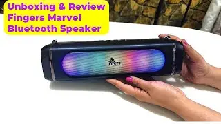 Unboxing & Testing A 20-Watt Marvel(Fingers) Bluetooth Speaker