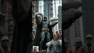 superheroes as construction worker - All Characters #shorts #marvel #avangers #spiderman