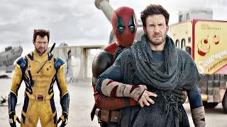 Deadpool & Wolverine | Funny Scene HINDI | Human Torch | Deadpool 3 (2024) Movie Clip 4k.
