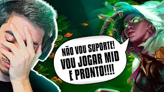 EU CAI COM O MAIOR TROLL DO LOL ...