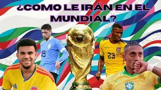 💫SELECCIONES #ARGENTINA y RESTO de SUDAMERICA en la #CopaDelMundo / #PREDICCION ⚽️🏆