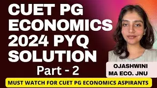 CUET PG ECONOMICS PREVIOUS YEAR QUESTION PAPER JNU MA ECONOMICS ADMISSION ECONOMICS JNU 🔥 DU BHU HCU