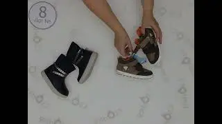 ALDI SHOES KIDS 8 , Цена : 11.44 евро за кг, сток одежда оптом